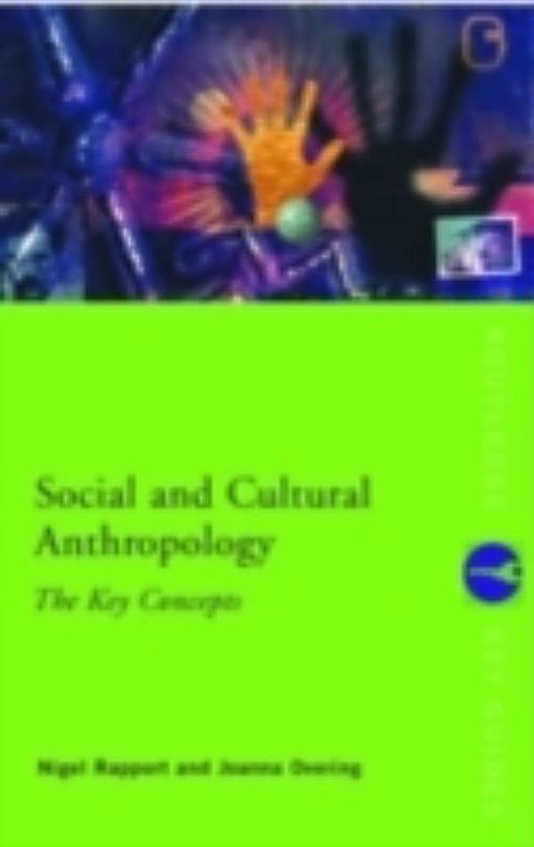 social and cultural anthropology